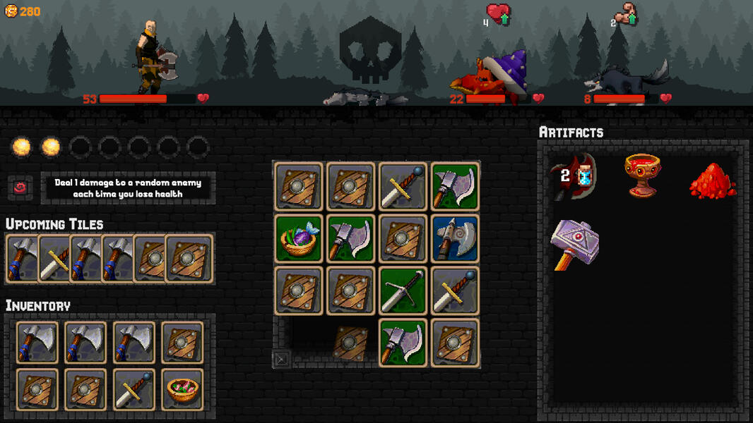 Use artifacts to change the board